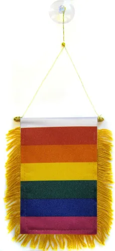 Miniatura 100 de AZ FLAG Mini banner de Costa Rica de 6 x 4 pulgadas, banderín costarricense de 5.9 x 3.9 in, mini pancartas de 4 x 6 pulgadas con ventosa
