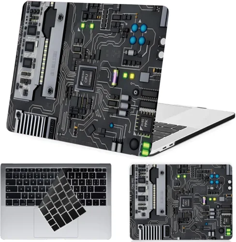 Miniatura 36 de Compatible con MacBook Pro 14 pulgadas Pro/Max Case 2025-2021 modelos M5/M4/M3/M2/M1 A3434 A3185 A3401 A3112 A2918 A2992 A2779 A2442, carcasa