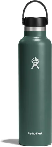 Miniatura 11 de Hydro Flask Botella de agua de acero inoxidable aislado, antiderrames, a prueba de fugas en gris abedul de 21 onzas