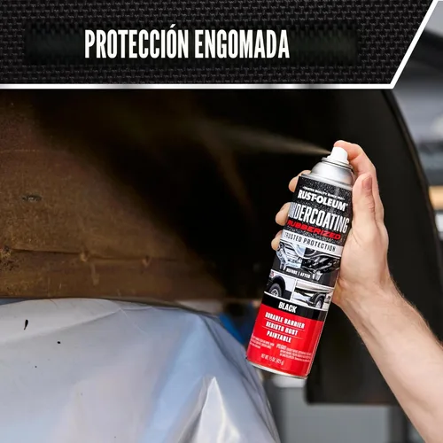 Miniatura 5 de Rust-Oleum 248657 Spray de revestimiento inferior de goma, 15 oz, Negro
