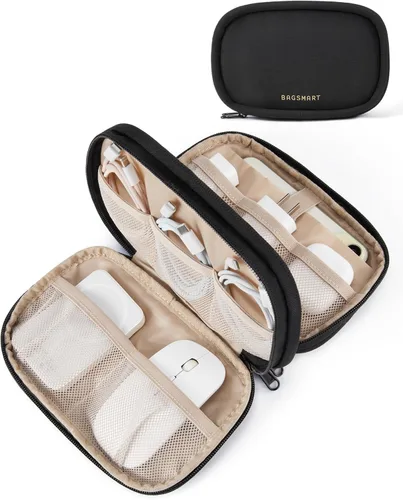 Miniatura 9 de BAGSMART Bolsa Organizadora de Cables para Viaje, S, Hinchado