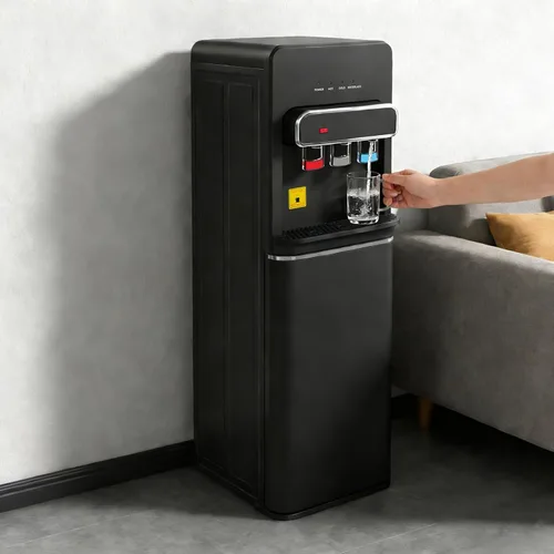 Miniatura 4 de Dispensador de agua de carga inferior, dispensador de agua caliente, fría y a temperatura ambiente para botellas de 5 galones, fácil carga