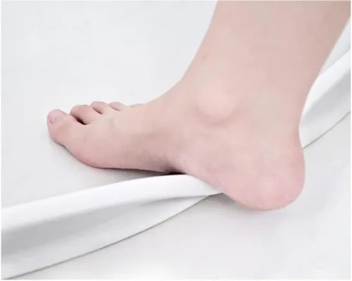 Miniatura 5 de Tira de agua de ducha de silicona, tira impermeable flexible, transparente