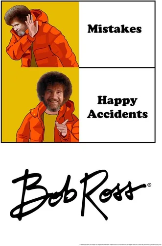 Miniatura 30 de Bob Ross Mira Alrededor La Belleza Está En Todas Partes Pintura Cita Motivacional Inspiradora Famosa Arte de Pared Impresión Cartel Fresco 12x18