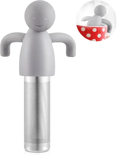 Miniatura 10 de Hicarer Infusor de té para té suelto, lindo colador de malla fina, filtro de acero inoxidable, difusor de bola de filtro más empinado para teteras