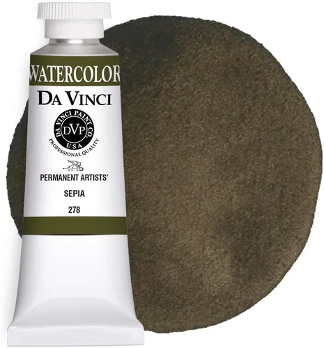 Miniatura 102 de DA VINCI PAINTS Pintura de acuarela para artista profesional, Gamboge (tono), 0.5 fl oz