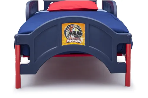 Miniatura 7 de Delta Children Cama de plástico para niños pequeños, Disney Frozen II y Marvel Spider-Man