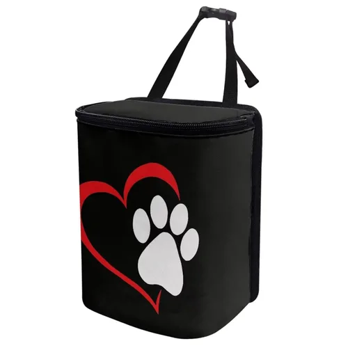 Miniatura 8 de Basurero para automóvil con tapa, bolsa de basura para colgar del automóvil, a prueba de fugas, portátil, papelera, sedán, accesorios