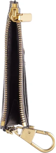 Miniatura 56 de SEAVILIA Tarjetero llavero cartera para mujer con ventana de identificación RFID monedero regalo abeja delgada minimalista pequeña cartera