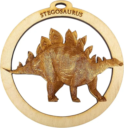 Miniatura 10 de Ankylosaurus - Adorno de dinosaurio para niños, adornos de Navidad para niños y niñas, lindo recuerdo de fiesta de dinosaurio, decoraciones únicas