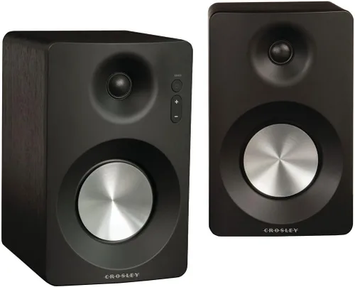 Miniatura 27 de Crosley KT100BT-CP - Sistema estéreo de tocadiscos Bluetooth con altavoces, champán
