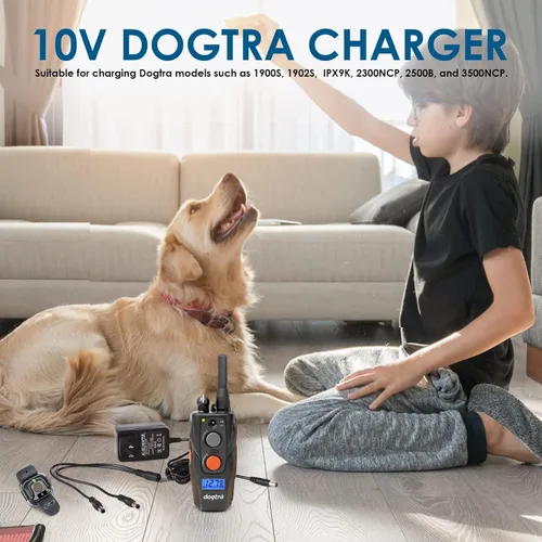 Miniatura 6 de para el reemplazo del cargador Dogtra para su uso con varios modelos Dogtra, incluidos ARC 1900S, 1902S y Edge 2300NCP. También es compatible