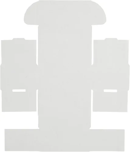 Miniatura 7 de Stockroom Plus Buzón de correo – Paquete de 50 cajas de cartón corrugado blanco, 4 x 3 x 2 pulgadas, cajas plegables para tarjetas de visita