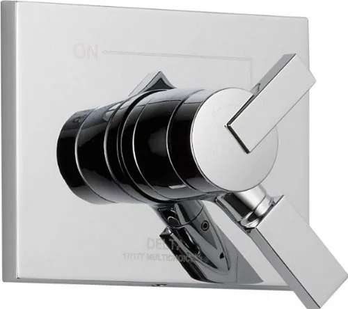 Miniatura 4 de Delta Faucet Vero Serie 17 Kit de ajuste de válvula de mango de ducha de doble función, acero inoxidable T17053-SS (válvula no incluida)