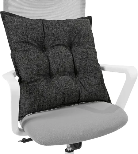 Miniatura 7 de SINSOSSO - Almohada de suelo grande de 22 pulgadas, cojín cuadrado antideslizante de espuma viscoelástica gruesa para soporte de espalda de oficina