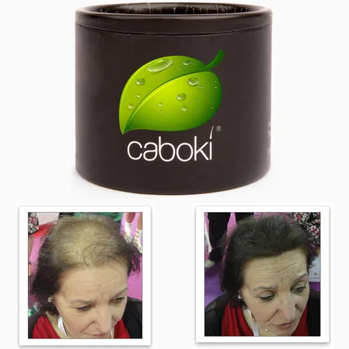 Miniatura 8 de Solución para cabello ralo - Fibras totalmente naturales a base de plantas para una apariencia más completa y gruesa. Cubre instantáneamente