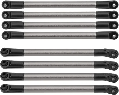 Miniatura 7 de Fine Workmanship Durability RC Link Rod, Rust‑Proof Link Rod, Outdoor for 1/10 275mm Wheelbase RC Crawler