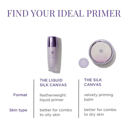 Miniatura 5 de Tatcha The Silk Canvas Imprimación sin poros para maquillaje facial, dura más tiempo y perfecciona instantáneamente la piel, 0.71 oz 0.7 onzas