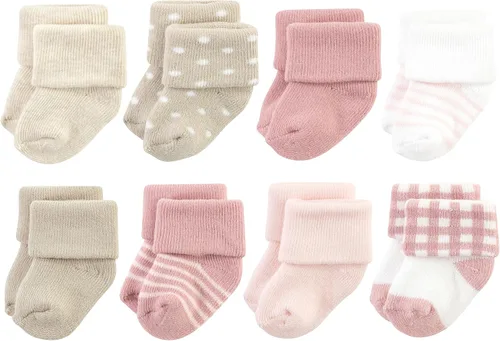 Miniatura 16 de Hudson Baby - Calcetines de algodón para bebés recién nacidos y Terry para niñas bebés