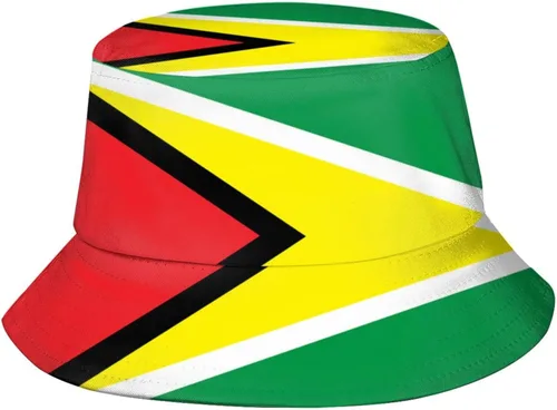 Miniatura 21 de KiuLoam Sombreros de pescador unisex con bandera, sombreros de pescador plegables para exteriores, verano, viajes, senderismo, playa, gorras