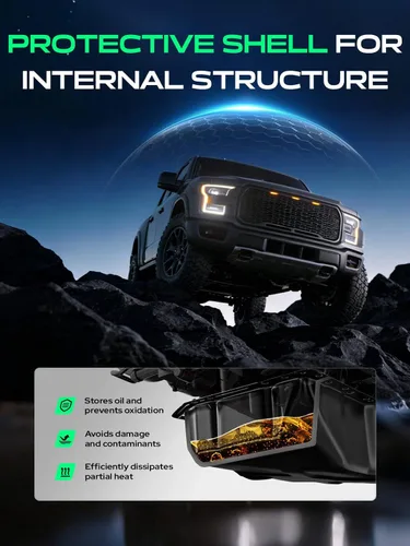 Miniatura 6 de Tapa del diferencial trasero y juego de juntas de repuesto para Ford F-150 Expedition Lobo E-150 Econoline Transit Lincoln Blackwood Navigator Mark