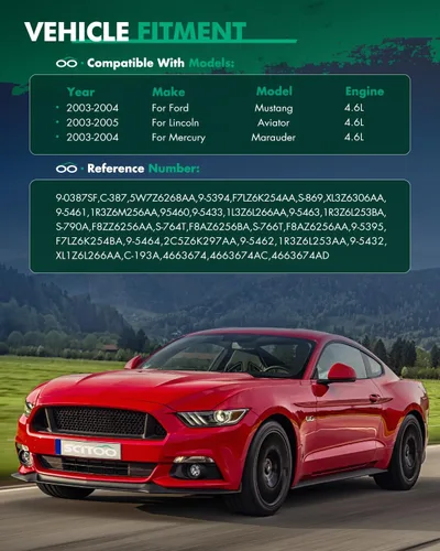 Miniatura 4 de SCITOO Kit de cadena de distribución para 2003 2004 NAPA90387S para Ford para Mustang para Lincoln Aviator Mercury Marauder 4.6L