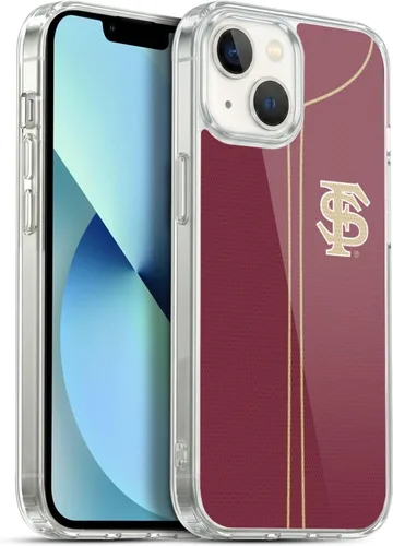 Miniatura 262 de Head Case Designs Funda de gel suave FSU Seminoles de la Universidad Estatal de Florida con licencia oficial compatible con Apple iPhone 13 Pro Max