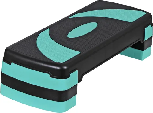 Miniatura 10 de Plataforma escalonada de entrenamiento aeróbico de 30 pulgadas con elevadores ajustables de 4 a 6 a 8 pulgadas, entrenamiento de ejercicio