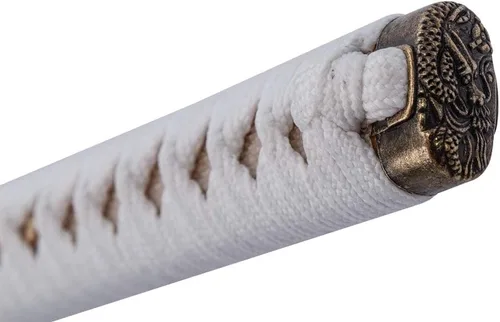 Miniatura 6 de Samurai Katana,1060 acero de alto carbono,Acero T10,Acero de Damasco,Aleación Tsuba,Mango de madera maciza