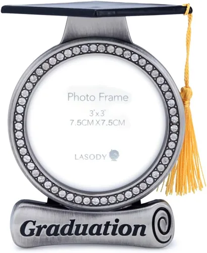 Marco de fotos de graduación, decoraciones y borlas 2025, regalos
