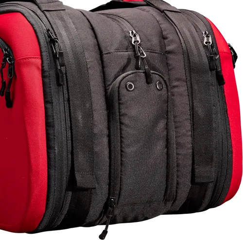 Miniatura 7 de Wilson Clash V2 Super Tour - Bolsa para raqueta de tenis, color rojo y negro, con capacidad para hasta 15 raquetas