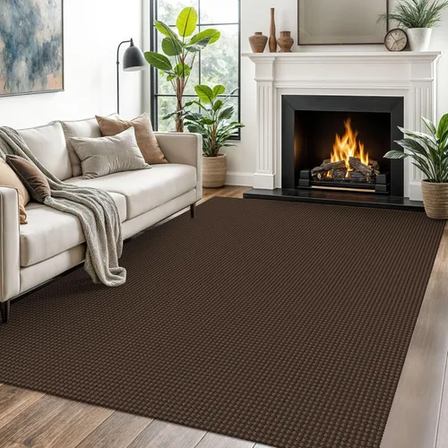 Miniatura 110 de EARTHALL Alfombra de pasillo 3x14 pies, alfombras lavables extra largas para pasillos, tejidas, antideslizante, alfombra trenzada para entrada