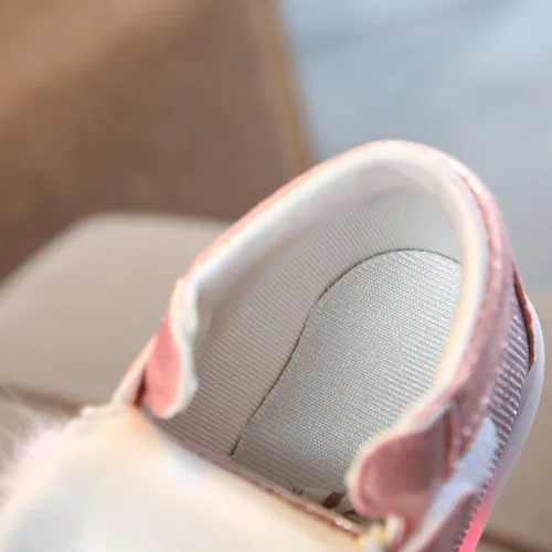 Miniatura 5 de Botas de invierno para bebés y niñas de 1 a 6 años de edad, zapatos cálidos y antideslizantes