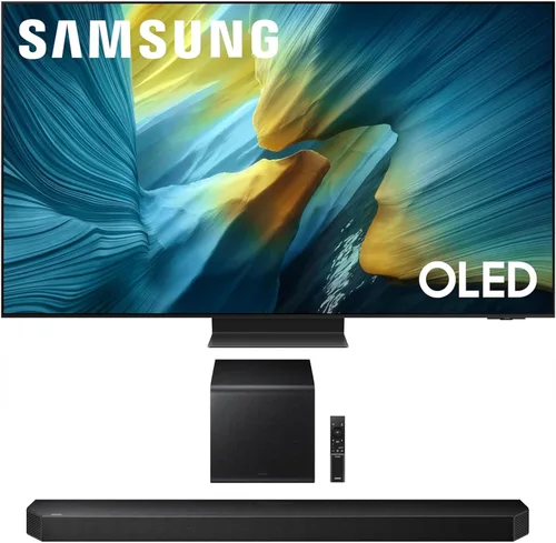 Miniatura 13 de Samsung QN83S95FAEXZA 83 Inch OLED HDR Pro 4K Smart TV with a HW-B630F B-Series Soundbar 3.1 Ch and Subwoofer with Dolby Audio (2025)