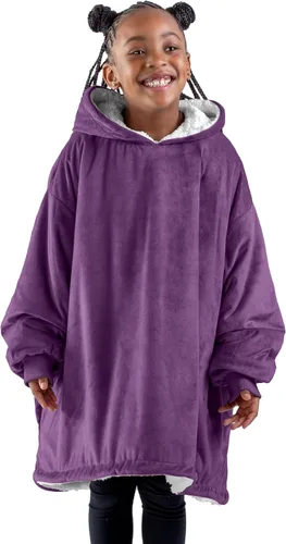 Miniatura 50 de Bare Home B-Cozy - Manta con capucha, para llevar puesta, suave, afelpada, de sherpa, cálida, acogedora, de gran tamaño, disponible en tamaños