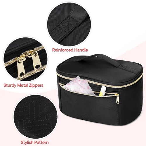 Miniatura 3 de Fasrom Bolsa de extracción de leche portátil compatible con bombas manos libres Momcozy Medela y Elvie, funda de transporte portátil con alfombrilla