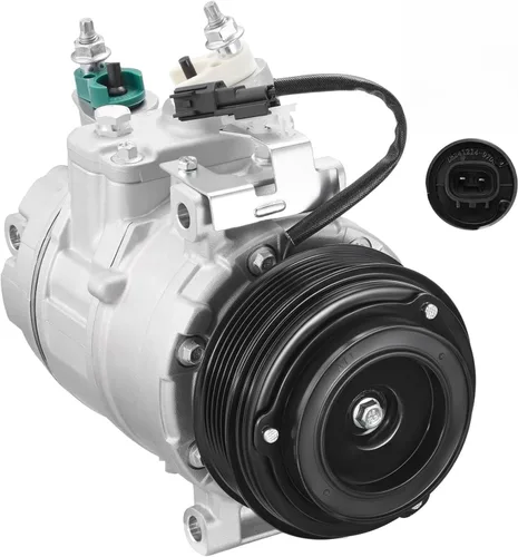 198355 Compresor de aire acondicionado A/C con embrague compatible con Ford Edge 2012-2015, compatible con Ford Explorer 2012, L4 2.0L GAS