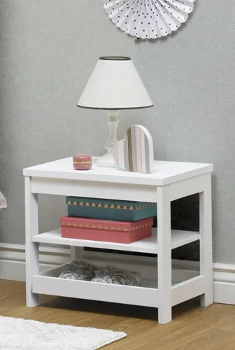Miniatura 2 de Sorelle Furniture Sierra - Mesita de noche para bebé, mesita de noche para guardería, muebles de dormitorio para niños, mesita de noche de bebé