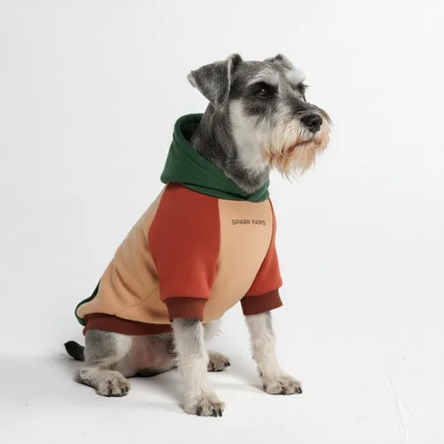 Miniatura 73 de Spark Paws Sudadera con capucha para perro, suéter de primera calidad para perros pequeños, medianos y grandes Trajes cálidos para bulldogs