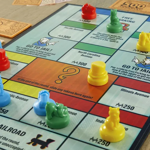 Miniatura 9 de Monopoly Knockout - Juego de mesa 2-8 jugadores Promedio de 20 minutos Juegos de mesa rápidos para familias, niños, adolescentes y adultos A