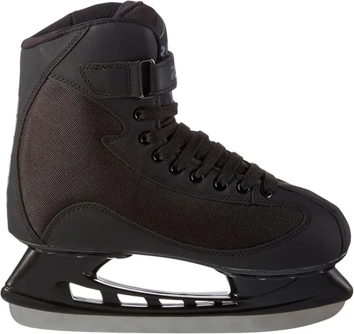 Miniatura 4 de Roces Men's RSK 2 Durable Reinforced Upper Anatomic Padding Lace & Power Strap Closure Outdoor Rink Sport & Leisure Ice Hockey Skate, Stainless 6