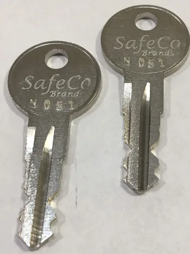 Ilco 2 llaves de corte para portaequipajes Thule para portaequipajes de techo, portabicicletas, kayak, barco. Para cerraduras estampadas de N151 a