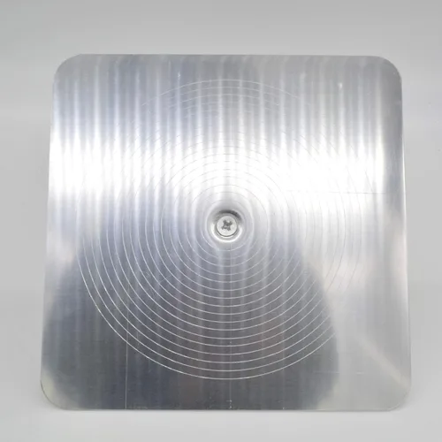 Miniatura 4 de Halcón de enlucido de aluminio con mango de agarre suave, soporte para tablero de mortero de yeso herramienta de enlucido para cemento, mortero