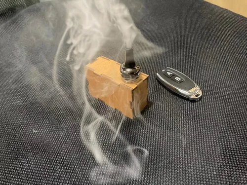 Miniatura 6 de Máquina de humo, mini máquina de humo, máquina de humo portátil Producción de filmación, cosplay, máquina de humo de aromaterapia