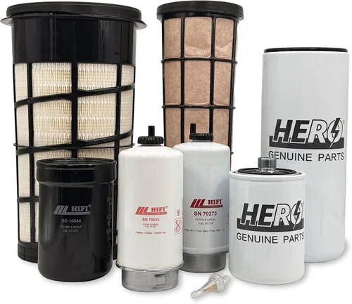 Miniatura 2 de HERO® Kit de filtro de mantenimiento para motor de retroexcavadora John Deere 310J 4045TT095