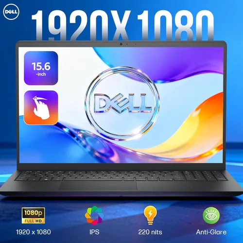 Miniatura 4 de Dell 15 2026 DC15250 Portátil con pantalla táctil, Intel 10-Core i7-1355U, pantalla antirreflejos FHD de 15.6 pulgadas, 32 GB de RAM, SSD de 2 TB