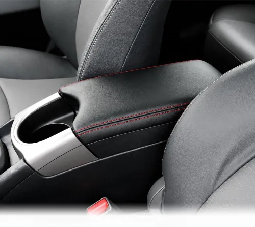 Miniatura 35 de Accesorios interiores personalizados para E-PACE EPACE 2018 2019 2020 2021 2022 2023 piel sintética para consola central reposabrazos cubierta