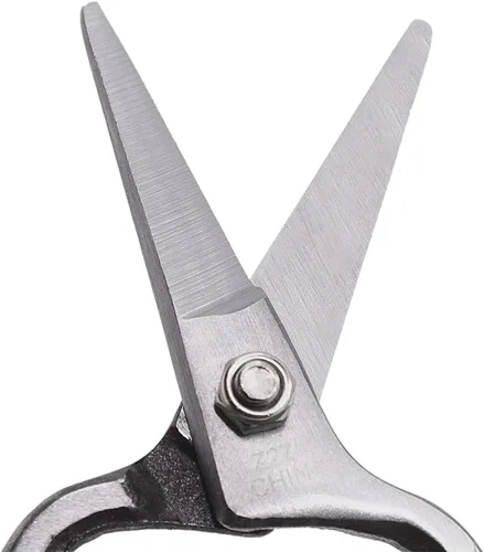 Miniatura 3 de Zenport Z275 Needlenose Shear, Flor, 8-Inch Heavy Duty Forjado Acero Recto Hoja