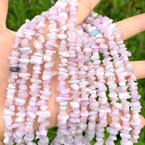 Miniatura 17 de Adabele Cuentas sueltas de gemas de cristal natural Chrysocolla de 15 pulgadas, con agujero perforado, de forma libre, espaciadores de piedra