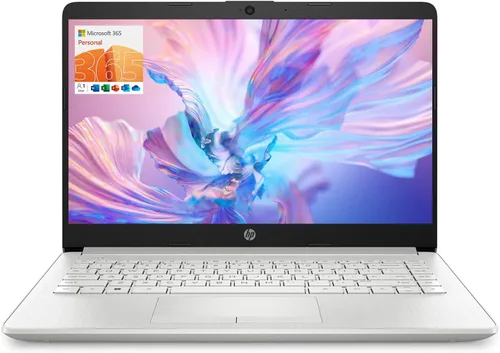 Miniatura 8 de HP Laptop Essential, pantalla HD de 14", procesador Intel Celeron N4120, 8 GB de RAM, 64 GB eMMC, cámara web, HDMI, Wi-Fi, RJ-45, 1 año de Office